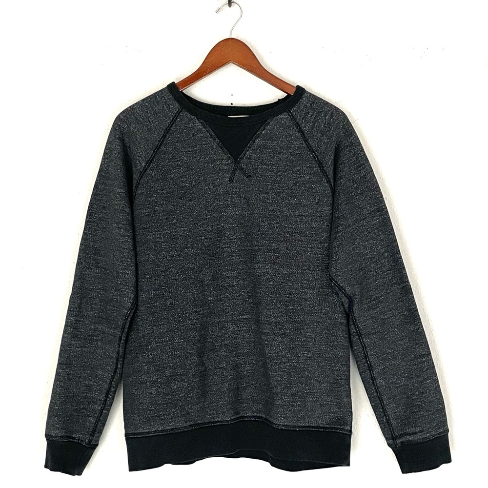 Taylor Stitch X Strava Après Ride Crewneck Sweatshirt Men's Small Gray USA Made